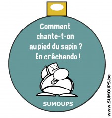 boules de Noël, sumoups, humour, éditeurs,