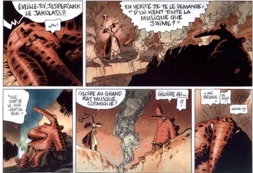 Capitol, Valérian, l'armure du Jakolass, Manu Larcenet, Christin, Mézières, Dargaud, Anticipation, Science fiction, Humour