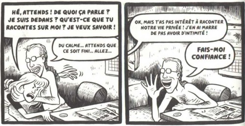 Capitol, Joe Matt, Delcourt, Outsider, Le pauvre type, Humour, biographie, société, comics