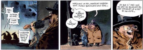 Capitol, Valérian, l'armure du Jakolass, Manu Larcenet, Christin, Mézières, Dargaud, Anticipation, Science fiction, Humour