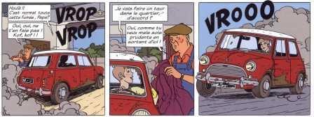 capitol, été indien pour la mini, régric, paquet, 810, automobile, aventures, polar, calandre, 102011