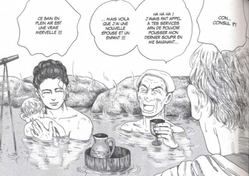 Capitol,thermae romae, Yamazaki, Casterman,8/10, manga, thermes, rome, japon, 03/2012