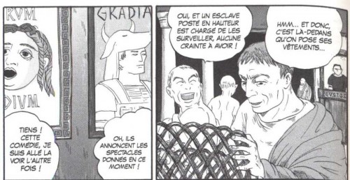 Capitol,thermae romae, Yamazaki, Casterman,8/10, manga, thermes, rome, japon, 03/2012