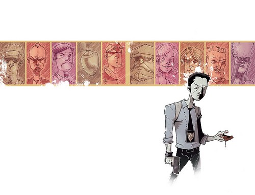 tony chu,policier,cannibale,gout décès,910,humour,comics