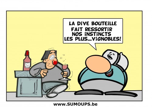 SUMOUPS, humour, strip, jeux de mots, skynet, bd, sumoups.be, sourire, dessins,