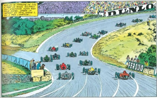 Capitol, Dossier Michel Vaillant, Spa-Francorchamps, Graton,van den Abeele, Dupuis, 7.5/10, documentaire, biographie, courses automobiles, 08/2012