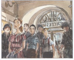 un sac de billes, joffo, kris, bailly, futuropolis, 810, 112012, nazi, guerre, gestapo, resistance, juif, italien, allemand, menton
