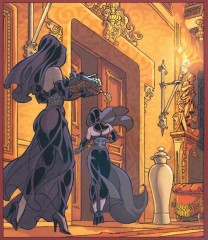 marlysa, ordre noir, soleil, gaudin, danard, 112012, 710, heroic fantasy, héroïne, masque, femme, fils