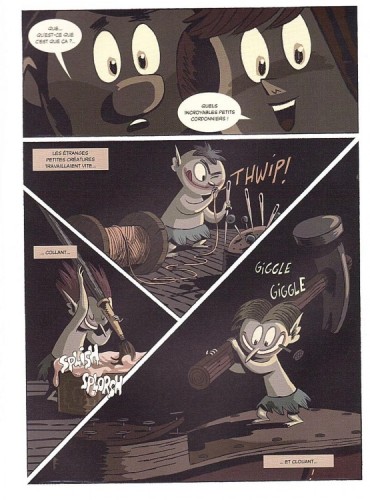 lutins et le cordonnier,powel,rodriguez,emmanuel proust,jeunesse