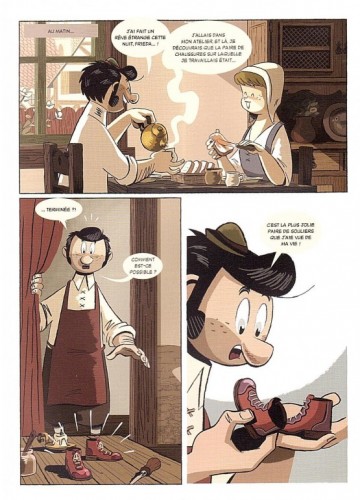 lutins et le cordonnier,powel,rodriguez,emmanuel proust,jeunesse