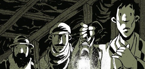 sang noir,la catastrophe de courrières,loyer,futuropolis,documentaire,mines,syndicalisme,histoire,catastrophe