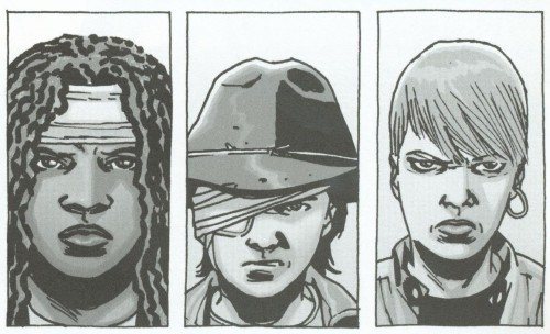 walking dead, delcourt, contrebande, zombies, comics, survivants, 012013, 0810, adlard, kirkman, sf, science fiction, mort 