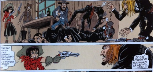 la frontière,foerster,quadrants,western,humour