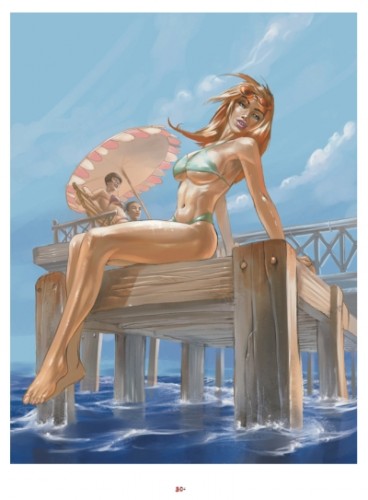 mouclier,sexy,pin up