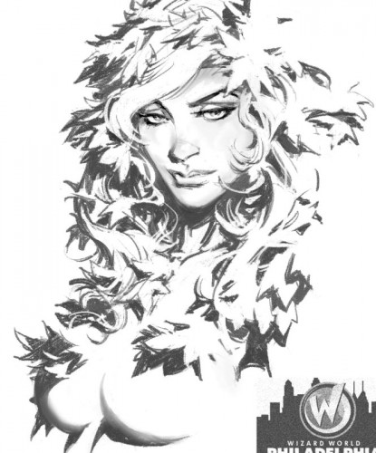 capullo,poison ivy,pin up,sexy,femme,comics