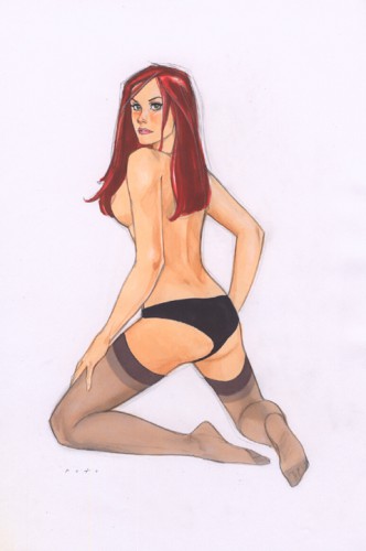 pin up,femme,sexy,noto