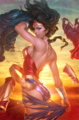 lau,pin up,femme,sexy,wonder woman,supergirl,jane richards,femme invisible,super héros,marvel,dc comics