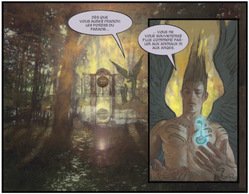 flight of angels,mitchell,hawes,black,willingham,kwitney,guay,urban comics,vertigo deluxe,anges,fables,contes,fantasy