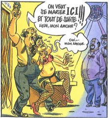 a qui le tour,fluide glacial,audie,humour,one shot,810,082013,lindingre,chauzy,lesbienne,homosexuel,sida,maladie,transgenre