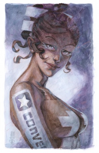 pin up,sexy,femme,ricci