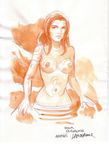 pin up,femme,sexy,lamontagne