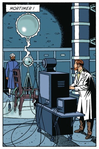 blake et mortimer,l'onde septimus,dufaux,aubin,schréder,jacobs,fantastique,science-fiction,marque jaune