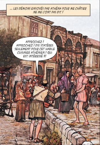 minas taurus,thomas mosdi,david cerqueira,le lombard,grece antique,thriller,fantastique