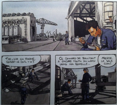 le silence de lounès,baru,place,casterman,chronique sociale,syndicalisme,guerre d'algérie,immigration,chantiers navals