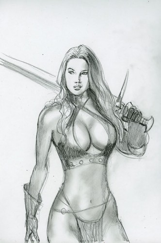 pin up,sexy,femme,grenier