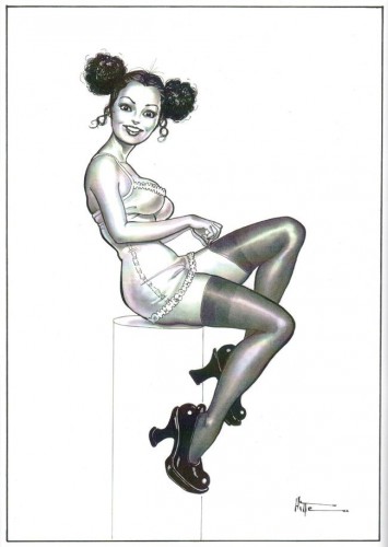 pin up,sexy,femme,hitte