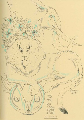 Interview Nicolas Pitz, Les jardins du congo, La boîte à bulles, 08/2013