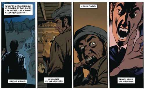 les vestiges de l'aube,morts en série,le tendre,peynet,khara,dargaud,vampire,polar,fantastique,adaptation