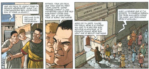 Les boucliers de Mars, Gine, Chaillet, Sémiramis, Glénat, 09/2013