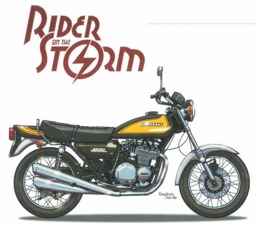 Rider on the storm, Deville, Géro, Londres, Paquet, 03/2014