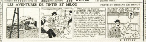 Tintin, Hergé, Philippe Godin, le temple du soleil, Casterman