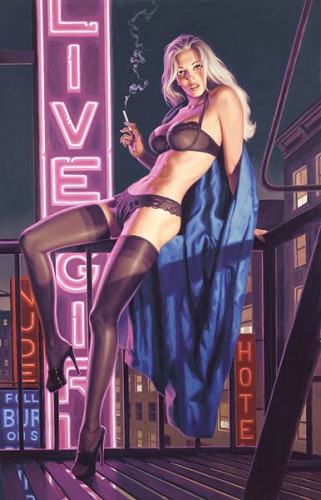 pin up,femme,sexy,hildebrandt