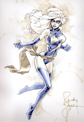 pin up,sexy,femme,randy green,comics,marvel,heroine