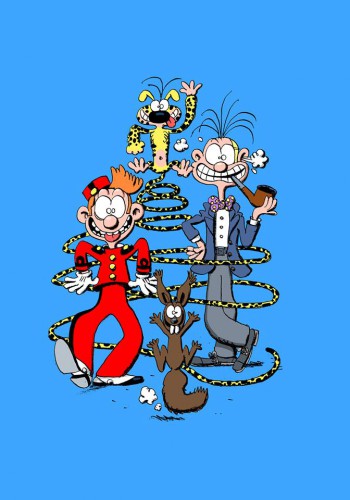 Luc Cromheecke, L'île carrément perdue, Tom Carbone, Plunk, Kramiek, Humour, 06/2014