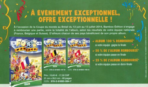 Footmaniacs, Saive, Jenfèvre, Cazenove, Sulpice, Bamboo, 05/2014