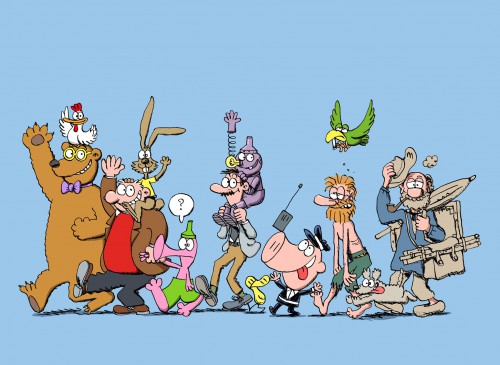 Luc Cromheecke, L'île carrément perdue, Tom Carbone, Plunk, Kramiek, Humour, 06/2014