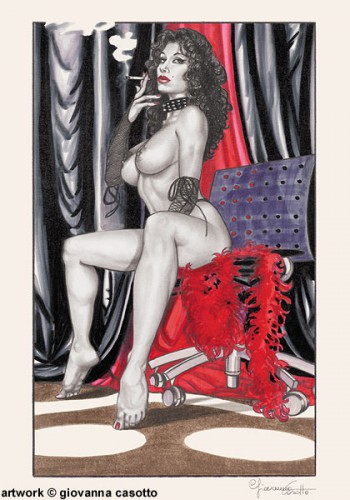 pin up,femme,sexy,casotto