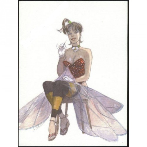 pin up,femme,sexy,gibrat,jeanne