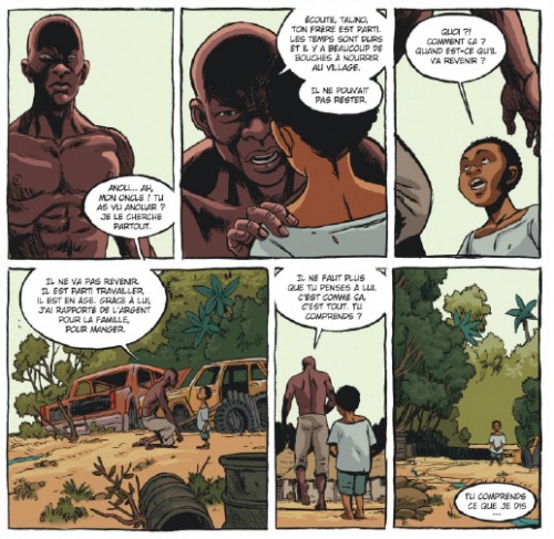 le ventre de la hyène,baloup,alliel,le lombard,guerre,enfants soldats,afrique,marseille,gangs,violence