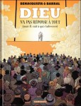 dieu n’a pas réponse à tout,dargaud,610,032008,benacquista,barral,delf,agatha cristie,cyrano de bergerac,michel-ange,hemingway