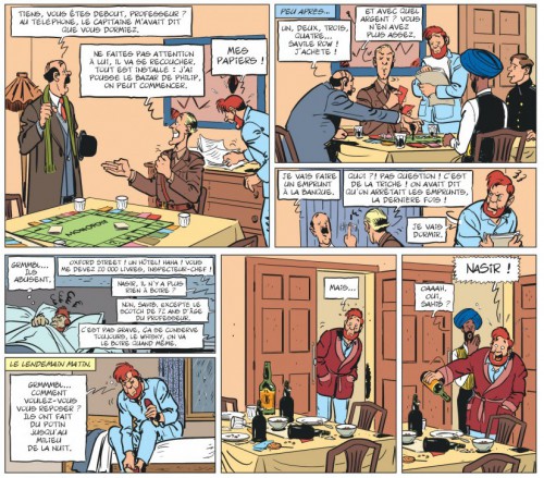 aventures de philip et francis,sos météo,dargaud,veys,barral,parodie,hommage,blake et mortimer,sos météores,humour,londres,angleterre