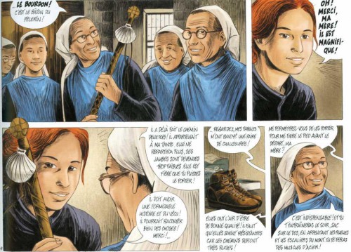 Les chemins de compostelle, Servais, Dupuis, 10/2014