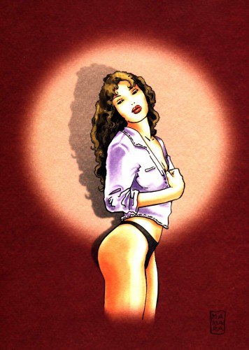 pin up,manara,femme,sexy