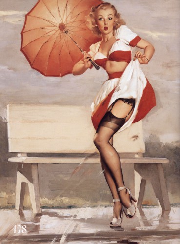 gil elvgren,pin up,femme,sexy,vintage