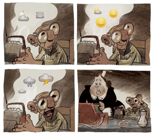 un océan d'amour,lupano,panaccione,delcourt,mirage,muet,roman graphique