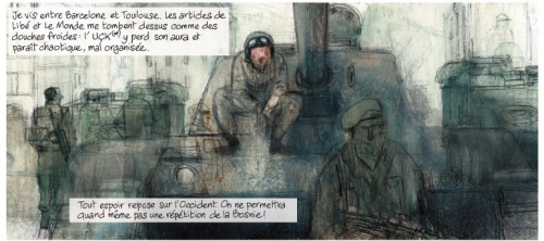 retour au kosovo,jakupi,gonzalez,dupuis,aire libre,kosovo,guerre,yougoslavie,serbes,albanais,histoire,témoignage